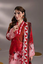 Unstitched Printed Lawn 3 Piece pf09