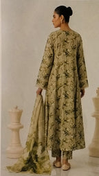 Unstitched Printed Lawn 3 Piece KF-9-RR