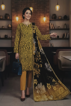 Unstitched Printed Lawn 3 Piece D-V-07
