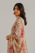Unstitched Printed Lawn 3 Piece KF-5-RR